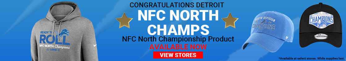 Detroit Lions NFC North Champs