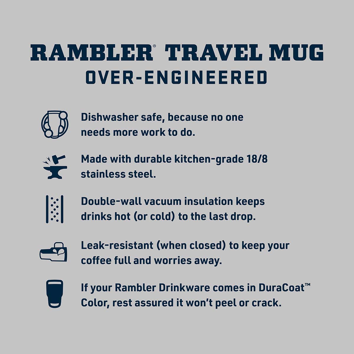 YETI Rambler 30 oz. Travel Mug - Harvest Red - TackleDirect