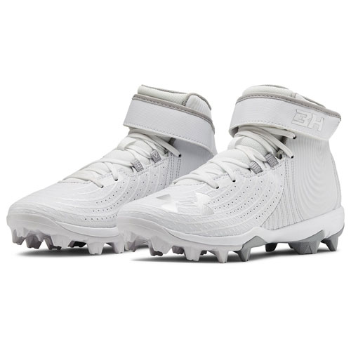 Youth Harper 4 Mid Rubber Molded Baseball Cleats