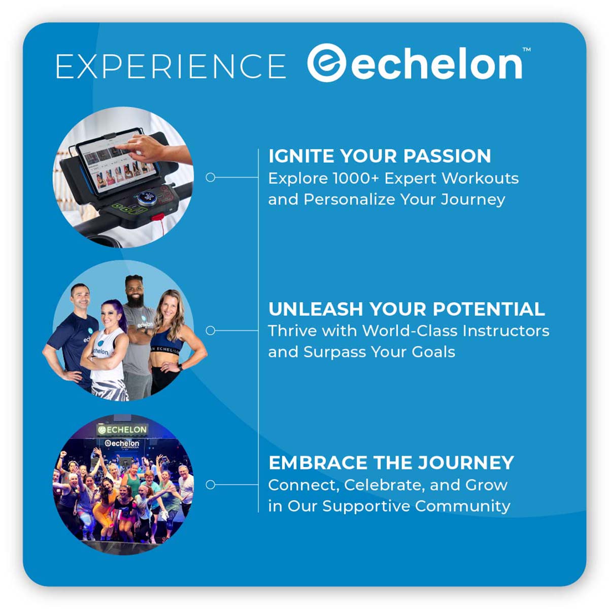 Echelon app classes sales