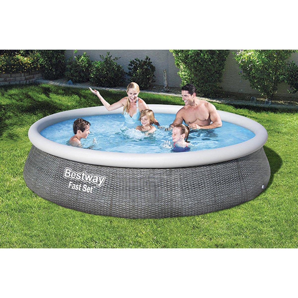 round inflatable pool