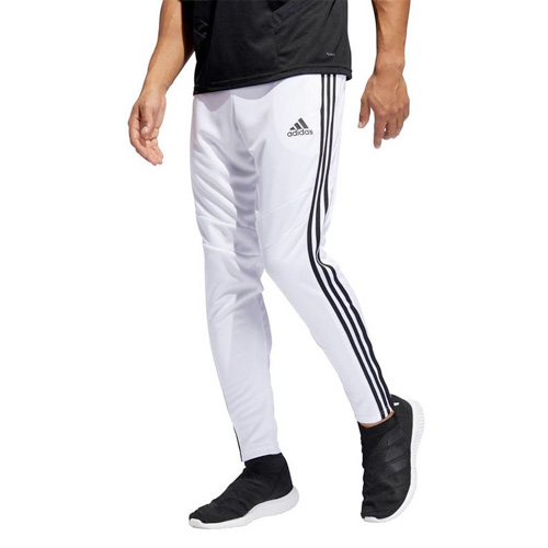 adidas black and white soccer pants