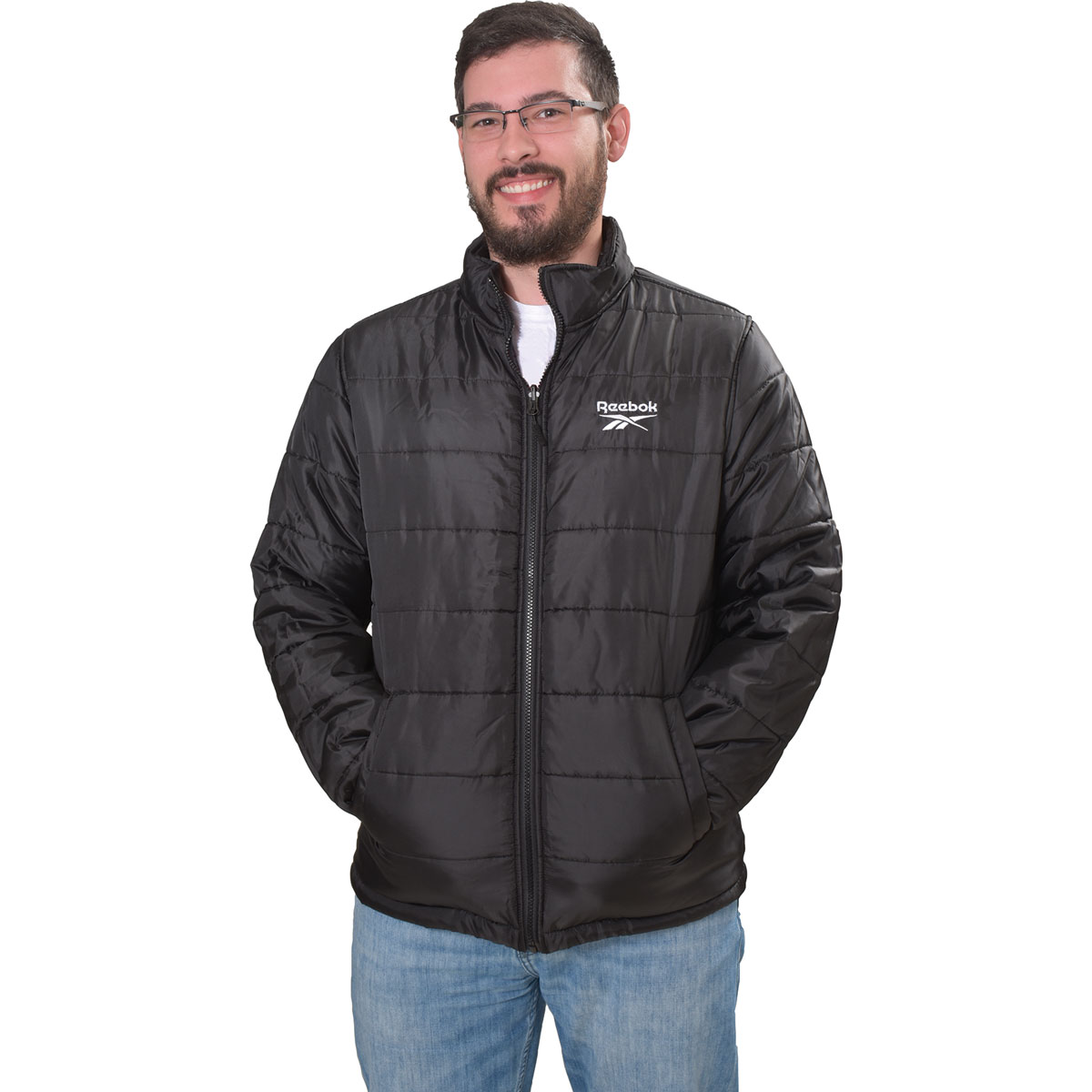 reebok men's huron softshell jacket