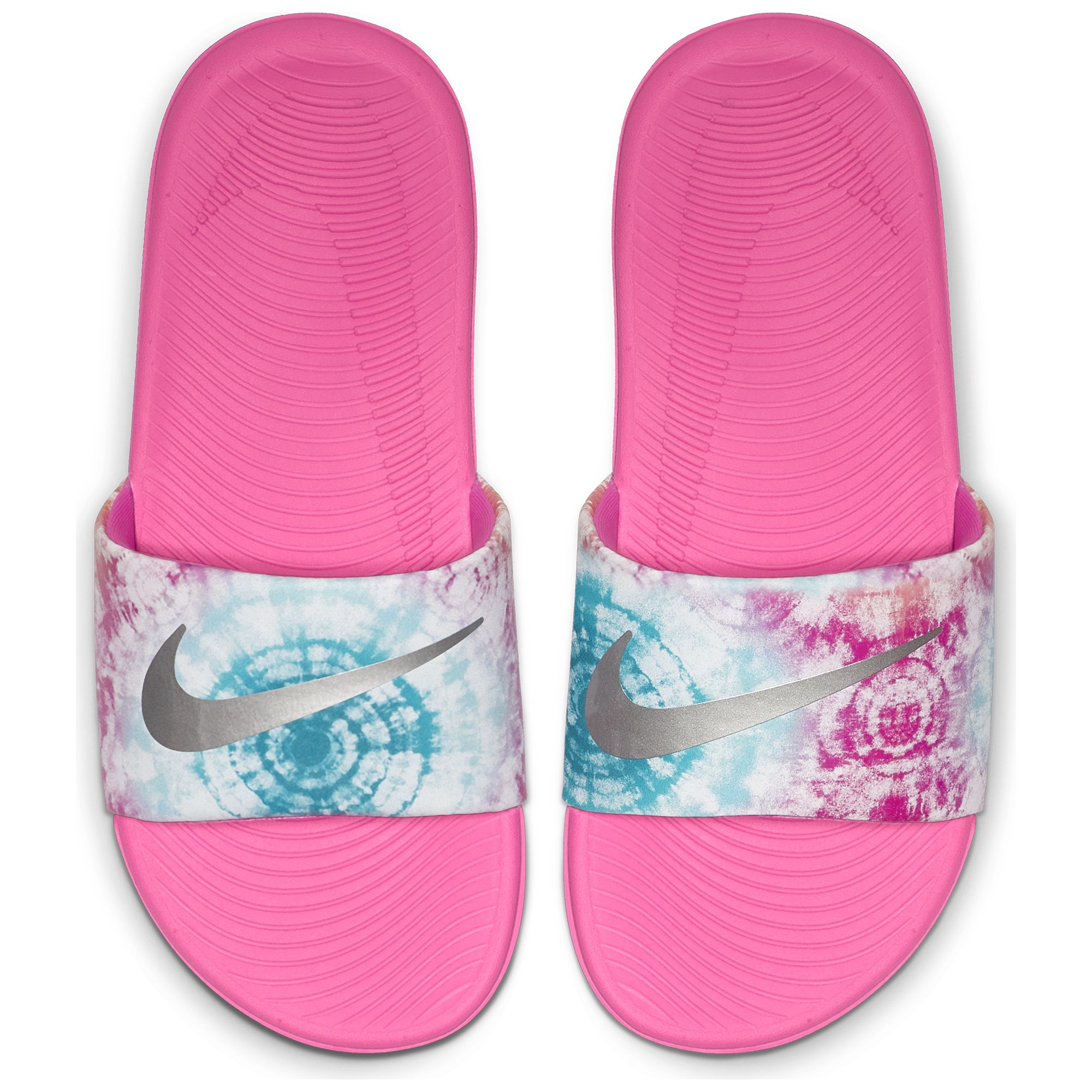 nike kawa slide tie dye