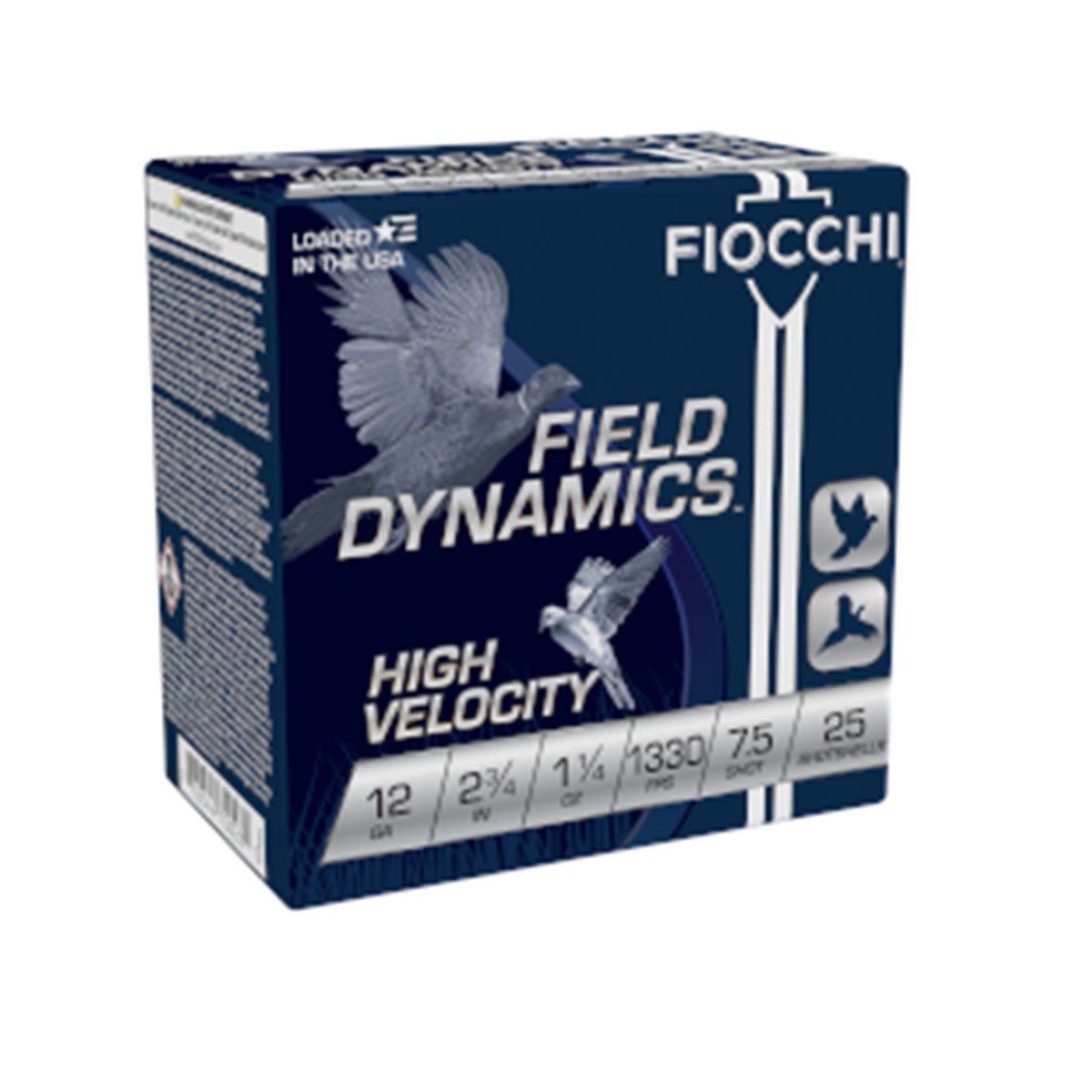 Fiocchi High Velocity 12 Gauge #7.5 Shot