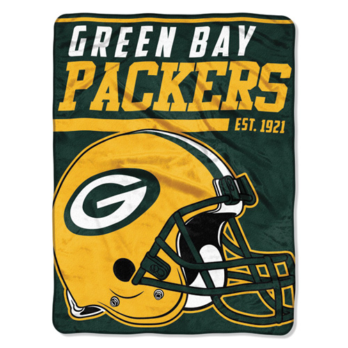 Green Bay Packers Micro Raschel Throw Blanket