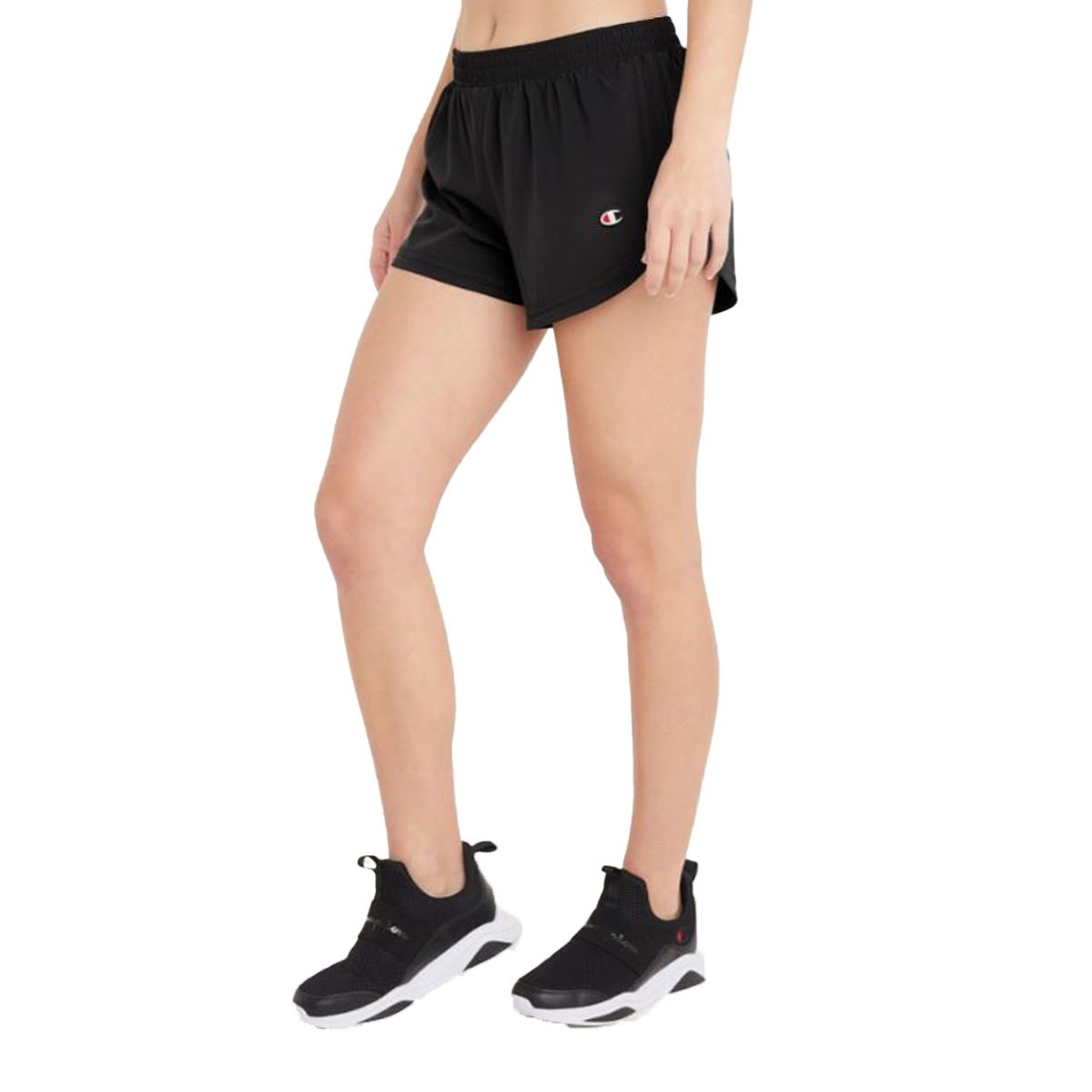 Black Varsity Booty Shorts